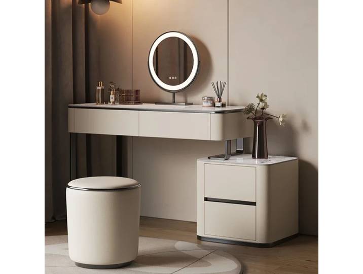 Hôtel femme coiffeuse luxe chambre maquillage Dressing chevet commode articles organisateur vanité Tocadores bureau chaise meubles