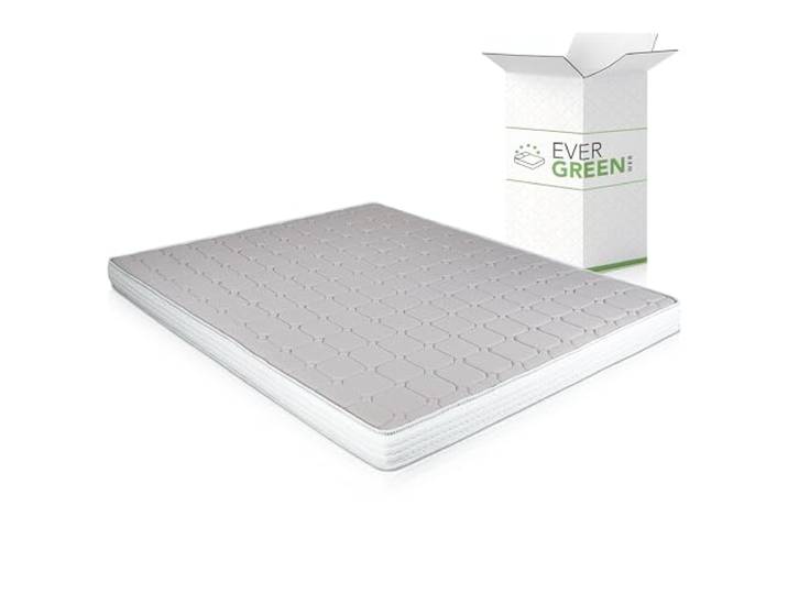 EVERGREENWEB Memory-Foam-Doppelmatratze für Schlafsofa, 14 cm hoch, orthopädische Wasserschaummatratze, hypoallergene und ergonimische Matratze mit weißem Bezug 160x190 – DAYBED