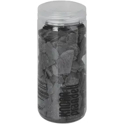 6x Knorr Prandell, Naturmaterialien, Schiefer 30-40mm 500ml anthrazit