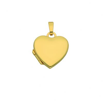 Kettenanhänger ADELIA´S "333 Gold Medaillon Anhänger", gold, Schmuckanhänger, Damen, Gold, Kettenanhänger, Goldschmuck für Damen
