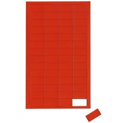 Magnetsymbole Rechteck, 56 St./Btl.