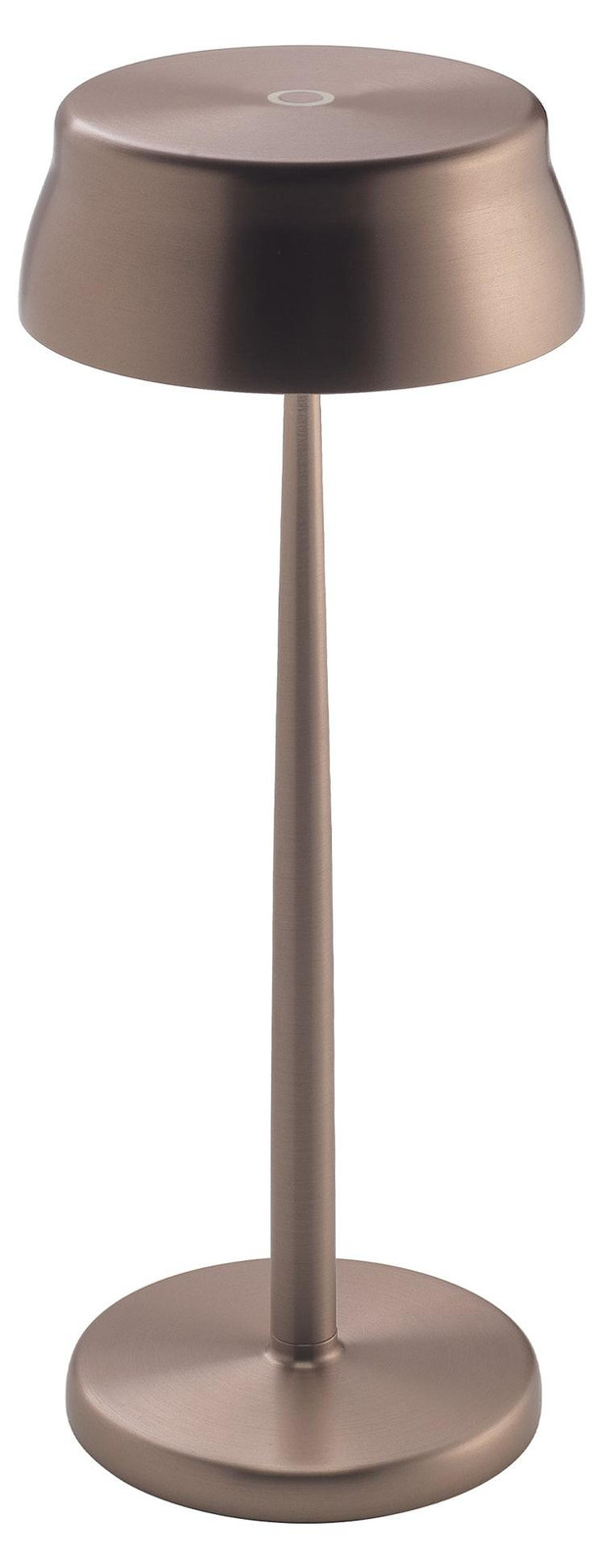 Zafferano SISTER LIGHT Wi-Fi Smart LED-tafellamp, koper, oplaadbaar en dimbaar