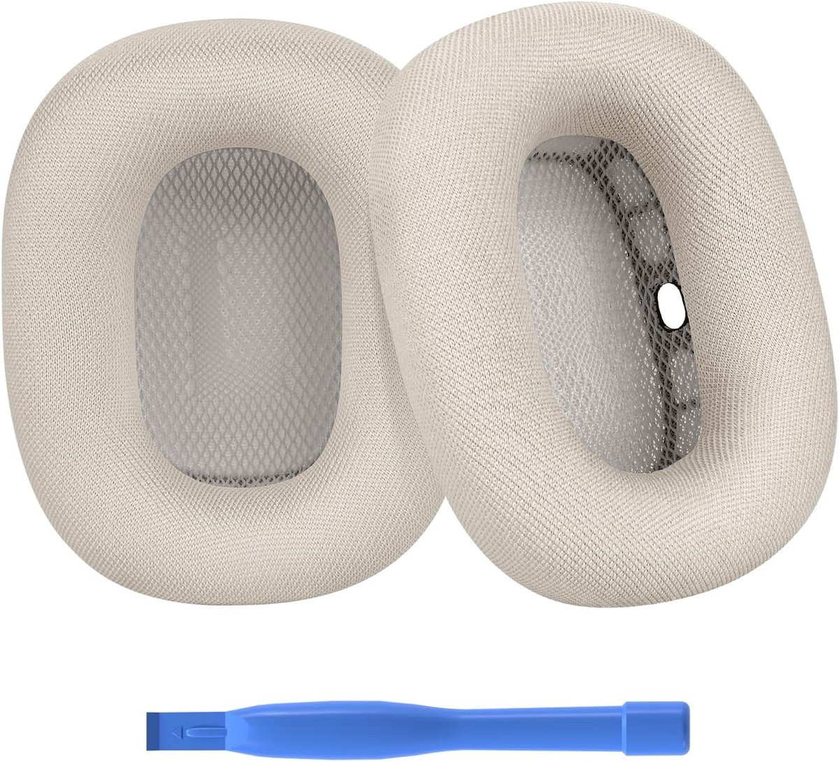 MMOBIEL Oorkussens voor AirPods Max Hoofdtelefoon - Mesh Fabric met Noise Isolation - Sterrenlicht