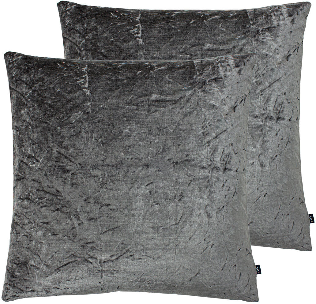 Ashley Wilde Square Throw Cushion Smoke 50cm H X 50cm W X 4cm D