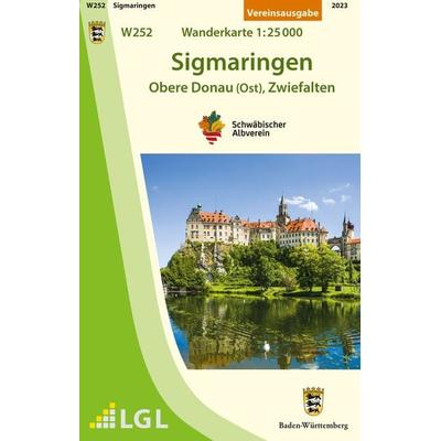 W252 Sigmaringen - Obere Donau (Ost), Zwiefalten, Sonstige von , Schwäbischer Albverein, 978-3-947486-12-0