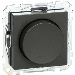 Elso WDE003299 Universal LED Dimmer 4-400W mit Zentralplatte Exxact anthrazit