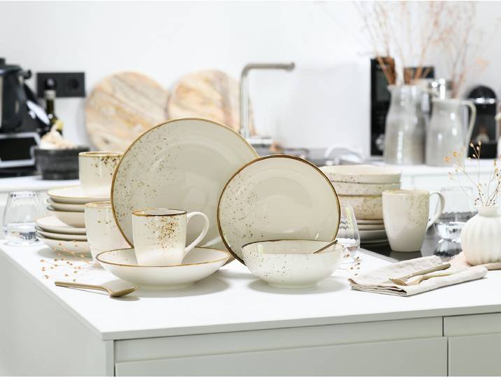 Service de table Nature Collection 20 Beige/Crème