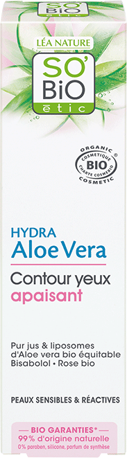 SO'BiO étic Bisabolol & Aloe Vera Bio Soothing Eye Contour 15 ml