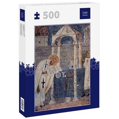 Lais Puzzle Meister der Sophien-Kathedrale von Ohrid - Hl. Blasius der Große 500 Teile