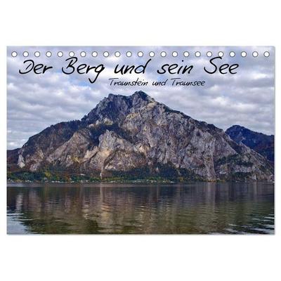 Der Berg und sein See (Tischkalender 2027 DIN A5 quer), CALVENDO Monatskalender