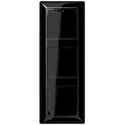 Jung AP-Kappe 3-fach sw AS 583 A SW
