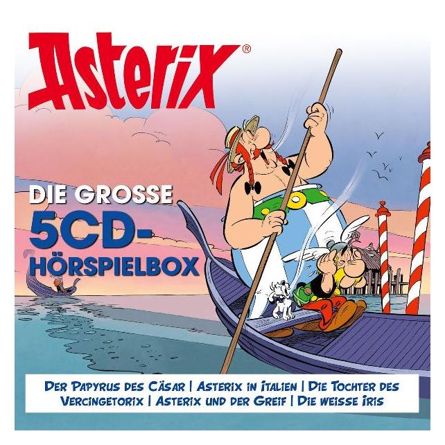 Universal Asterix - Die grosse 5-CD Hörspielbox Vol. 8 (Albert Uderzo, Gudrun Penndorf, René Goscinny, Deutsch) (52420047)