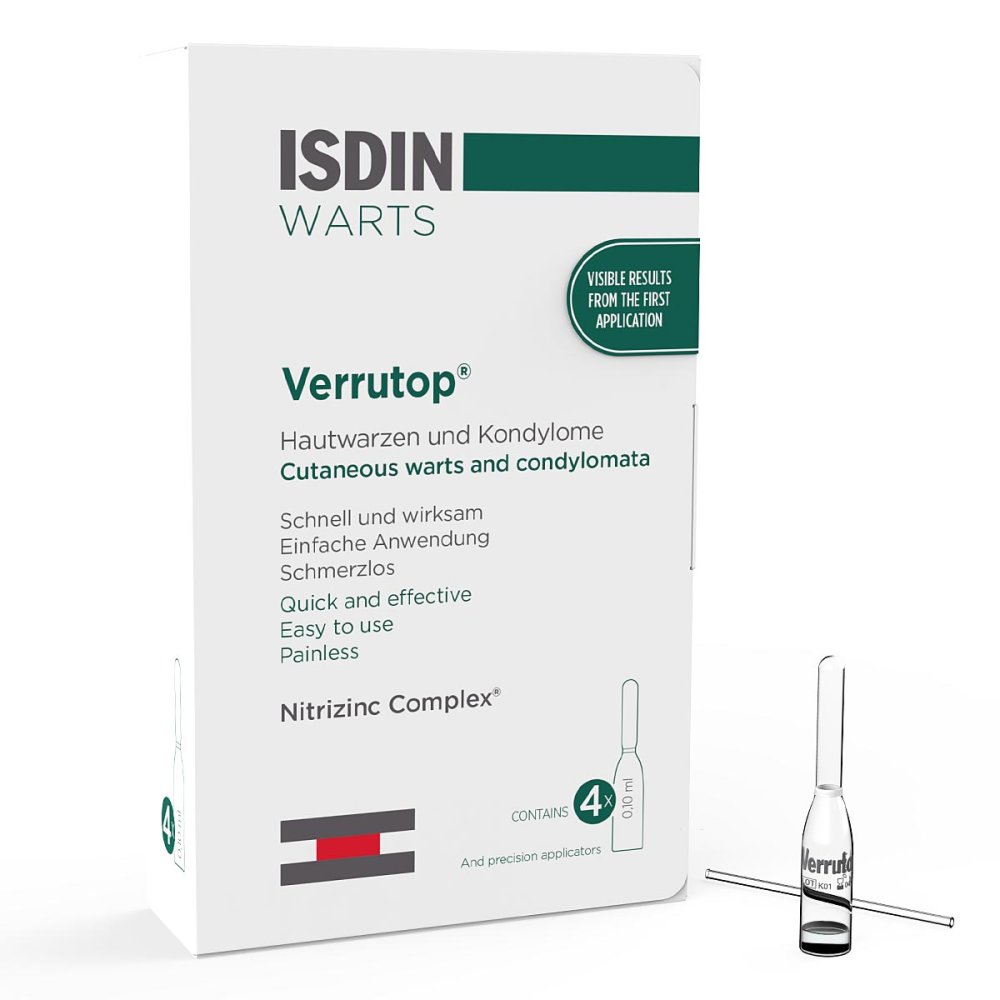 ISDIN GmbH Isdin Verrutop Warzen Ampullen 13702821