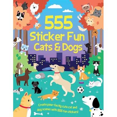 555 Sticker Fun Cats & Dogs: Activity Book, Taschenbuch von Oakley Graham, Pan macmillan Ltd., 978-1-80105-921-3