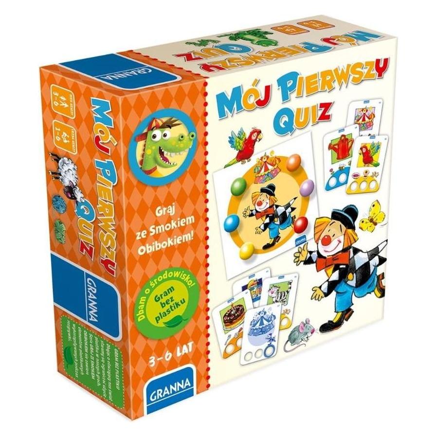 Adamigo My First Quiz 2020 game (Polnisch, 1 - 6 Spieler) (03765)
