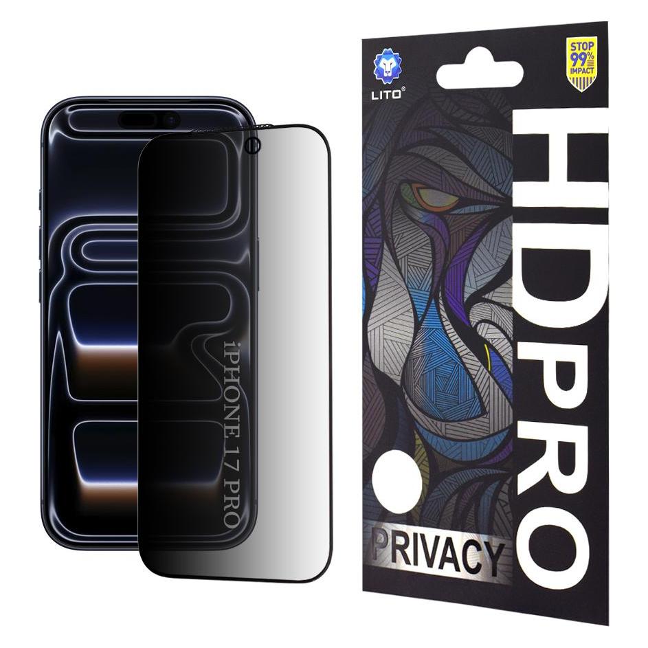 Lito - HD Pro Privacy - iPhone 17 Pro - Black (Apple iPhone 17 Pro) (60676400)