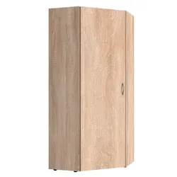 WIMEX Eckschrank Multiraumkonzept Holzoptik Braun Eiche Sägerau