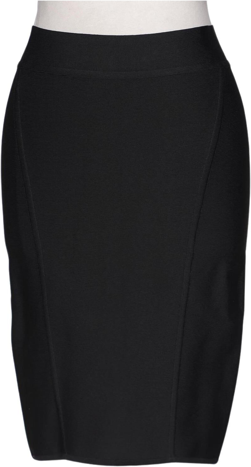 Herve Leger Damen Rock, Schwarz, Gr. M, Elasthan / Viskose - Second Hand