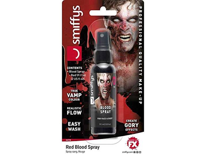 Halloween! Smiffys bloedspray, rood, 59,14 ml/2 VS fl.oz