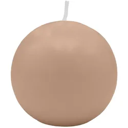 Kugelkerzen Portobello Nougat Ø 120 mm, 4 Stück