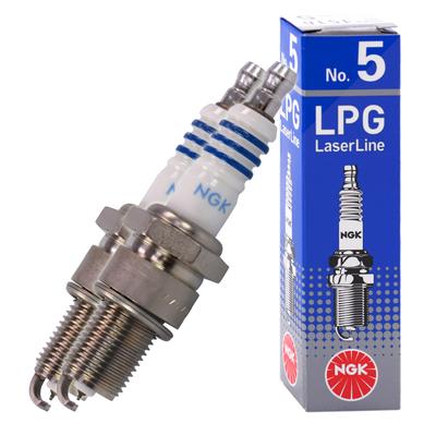 Ngk 2x Zündkerze LPG Laser Line 2 [Hersteller-Nr. 1497] für Fiat, Daihatsu