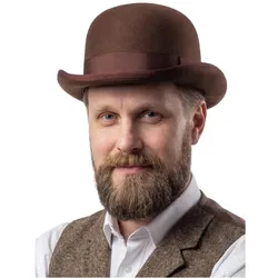 Thetru Bowler Hut braun