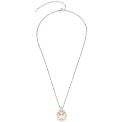 Leonardo 026257 Damen-Collier Livia 45 cm Zweifarbig