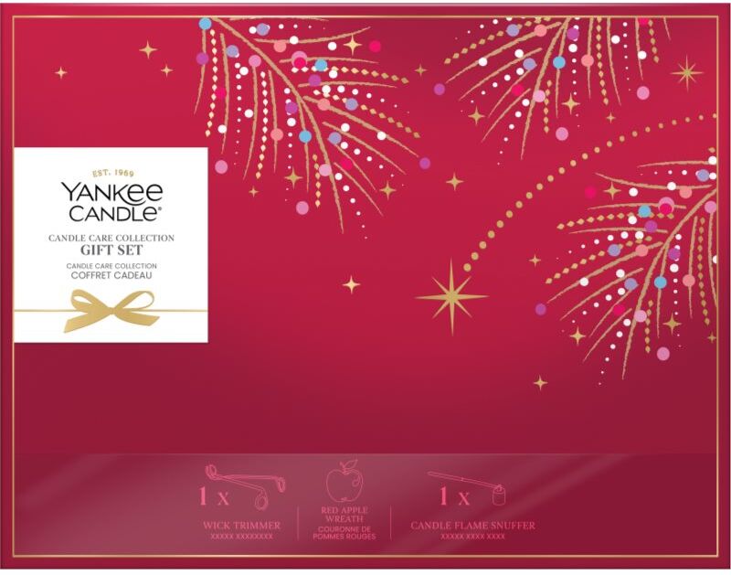 Yankee Candle Christmas Collection 2026 Candle Care Collection coffret cadeau de Noël 1 pcs