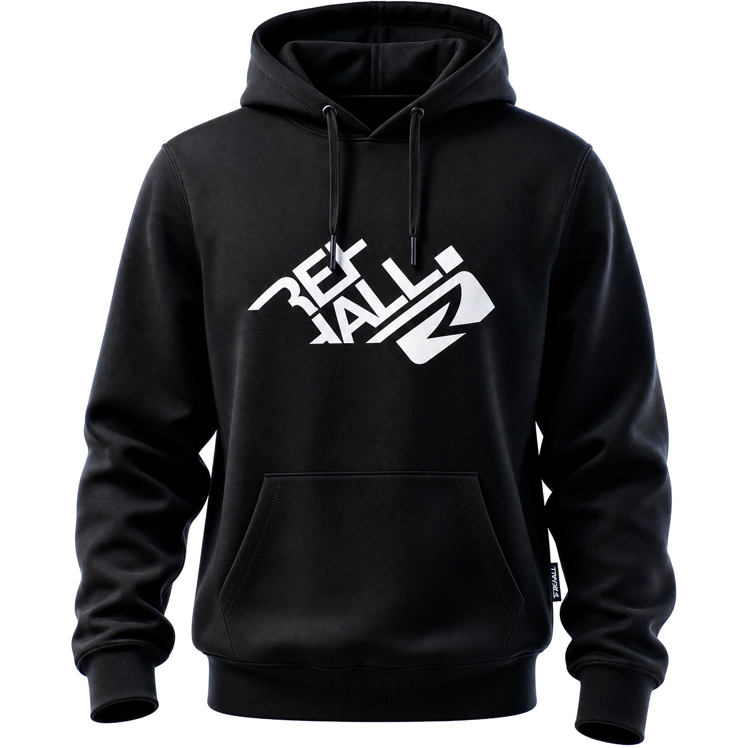 Rehall Kick-R Fleece Herren Hoodies schwarz Größe XXL Lifestyle Atmungsaktiv