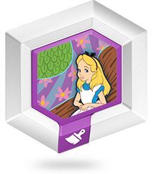 Disney Infinity 1.0 Power Disc Alice in Wonderland-Alice's Wonderland (Diversen) Gebruikt
