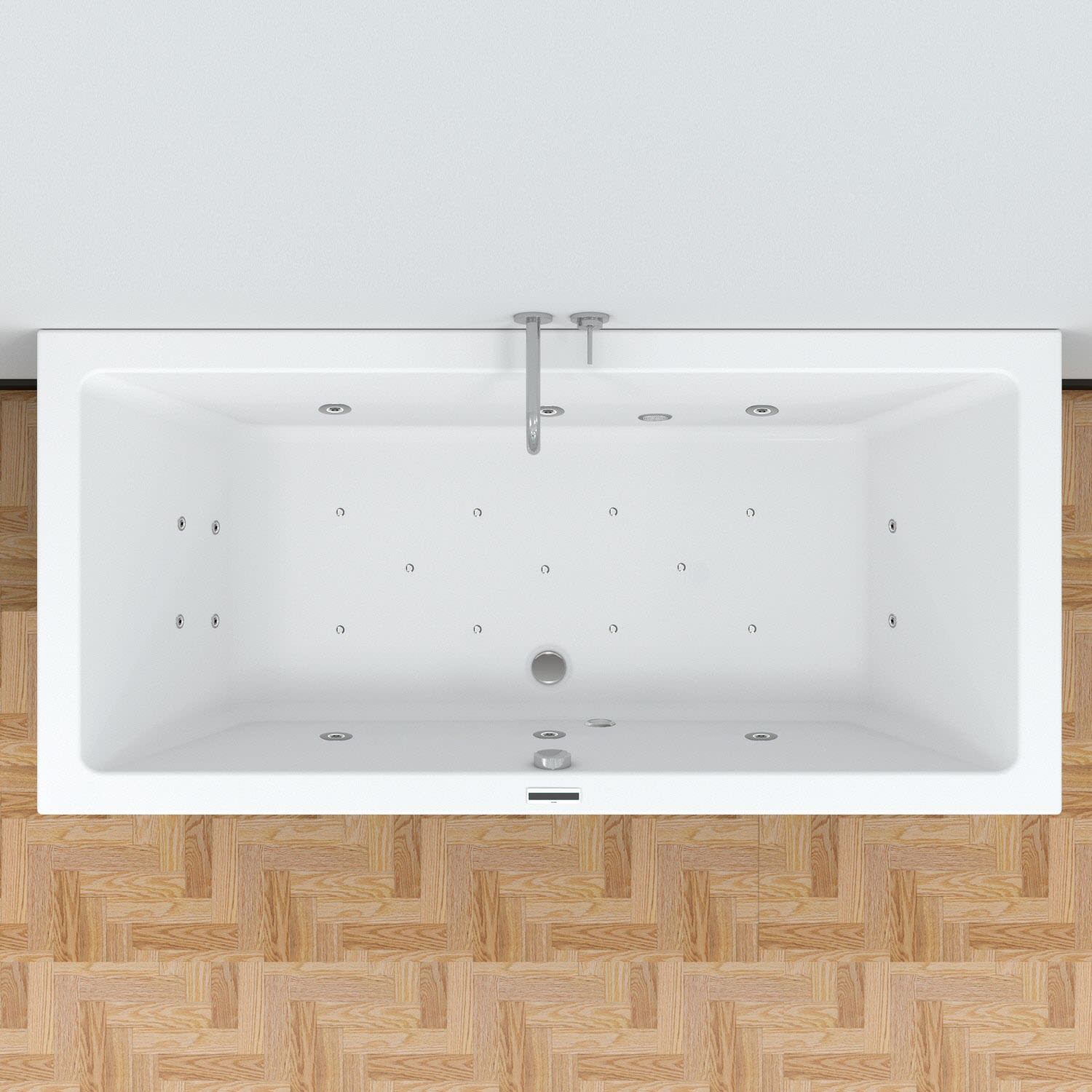 Riho Lusso 190 x 90 cm Easypool 3.1 mit elektronischer Bedienung