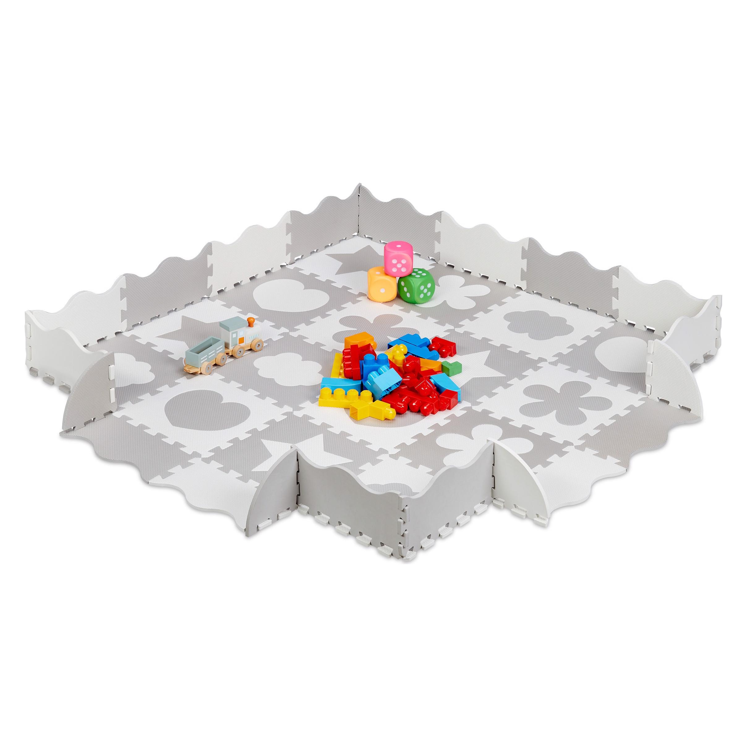 Relaxdays Puzzlematte (31.50 x 31.50 cm) (4052025889944)