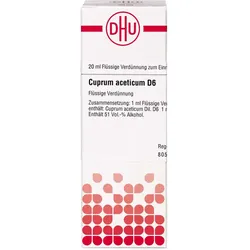 Cuprum Acet D 6 20 ML