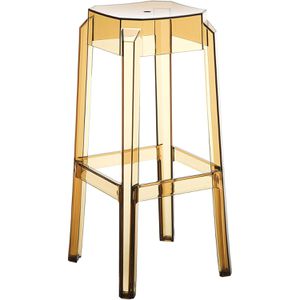 CLP Barhocker Fox 10129870, 75cm Sitzhöhe, Kunststoff, bernstein