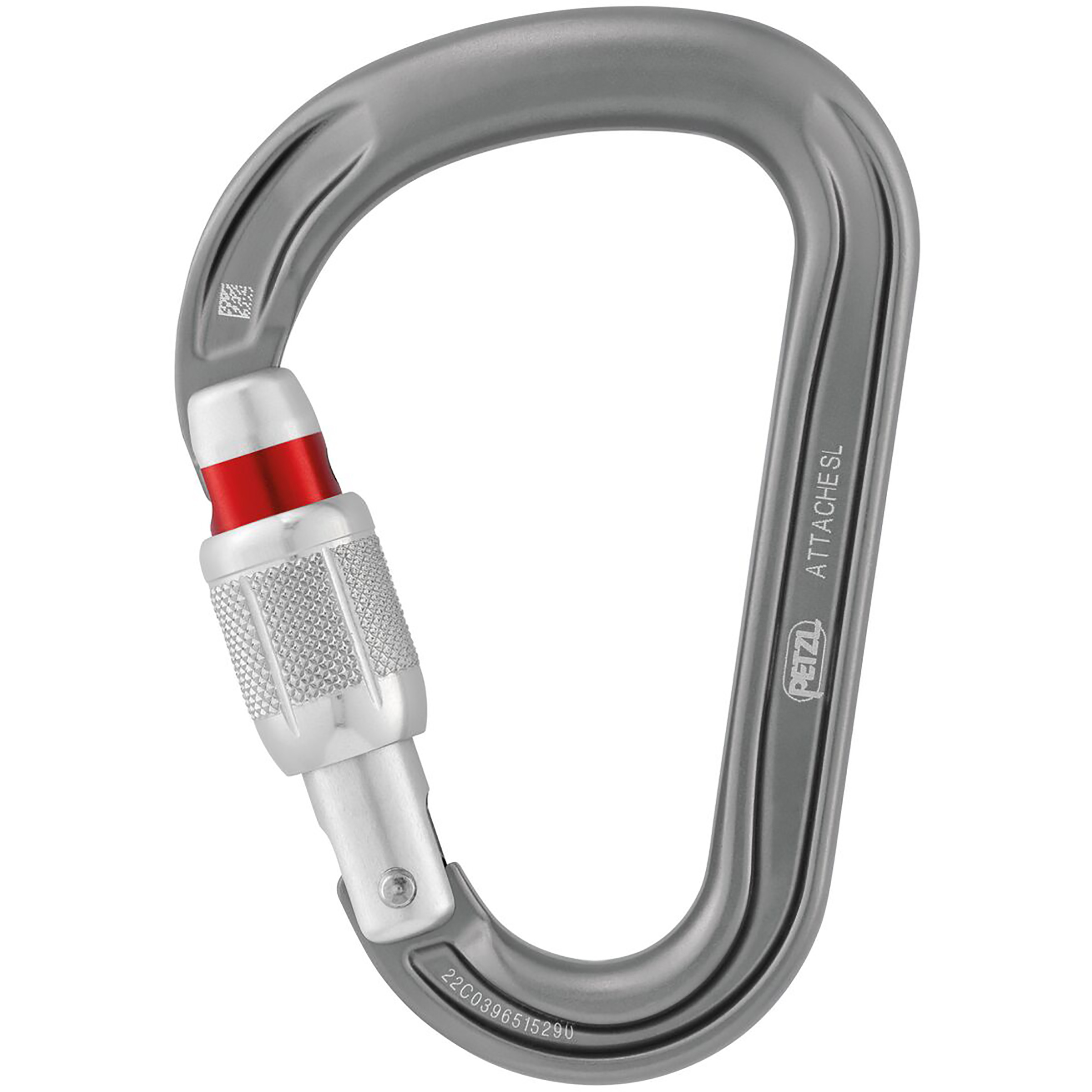 Petzl Attache Screw Lock Karabiner Karabiner grau Alpinklettern | Sportklettern