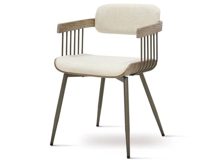 Polsterstuhl 51x53x78 beige JANINA #03