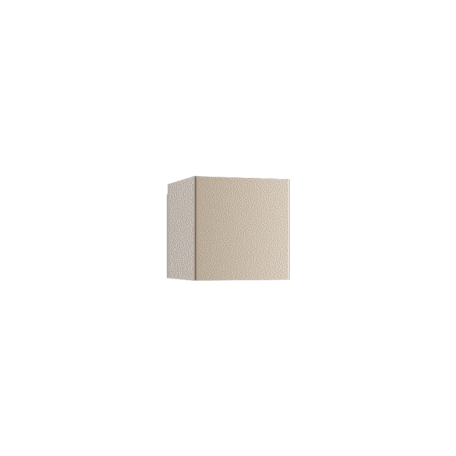 Lodes LED-Wandleuchte LASER 10x10cm champagner 3000K 03652 4530 8057501009447