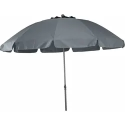 SIENA GARDEN  Tropico Tropico Mittelstockschirm anthrazit/grau Ø 200cm