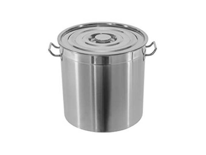 Kochtopf XXL aus Edelstahl in 5 Größen 20l, 30l, 45l, 70l, 95l auswählbar (40x40cm = 45L)