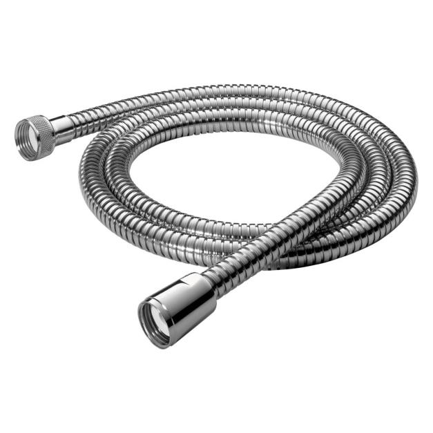 Ideal Standard Brauseschlauch Kunststoff 150 cm x 1/2 Zoll chrom BF150AA (150 cm) (BF150AA)