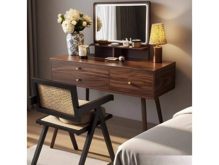 Table De vanité De Style nordique, coiffeuse De maquillage De Style classique Senior, Simple, multifonctionnelle, meubles De maison