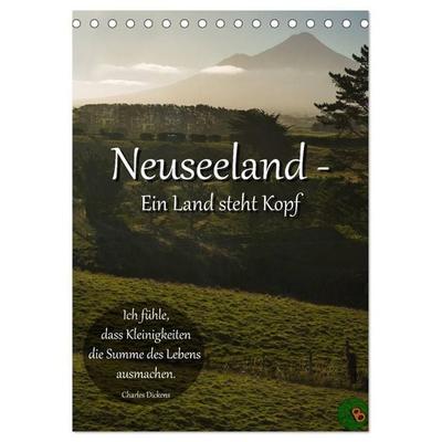 Neuseeland - Ein Land steht Kopf (Tischkalender 2027 DIN A5 hoch), CALVENDO Monatskalender