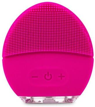 CreateConfidence Rechargeable Silicone Facial Cleaner Pink
