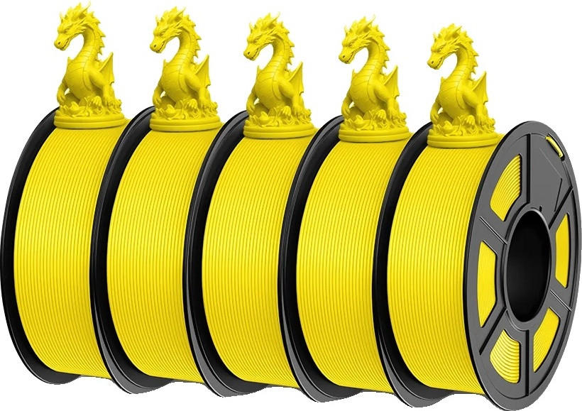 JAYO PLA Plus 3D-filament Geel 2.0 mm