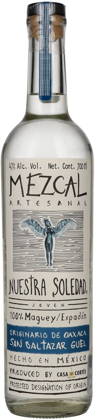 Nuestra Soledad Mezcal Joven SAN BALTAZAR GUELAVILA 47% Vol. 0,7l