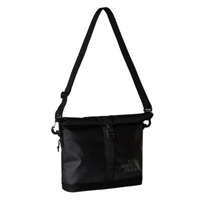 Umhängetasche THE NORTH FACE "BASE CAMP SHOULDER BAG", Herren, tnf schwarz, asphalt grau, smoked pearl, Obermaterial: 100% Polyester, Taschen Umhängetasche, mit Rollverschluss-Hauptfach, aus Polyester