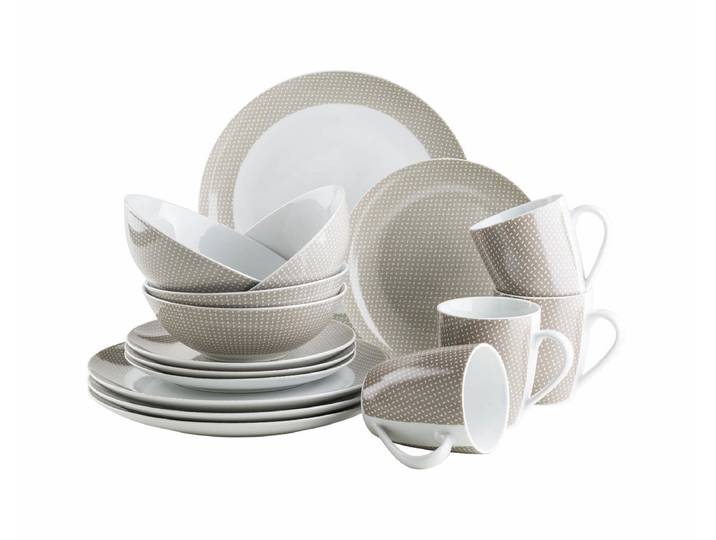 Mäser KITCHEN TIME II Kombiservice 16-teilig Beige