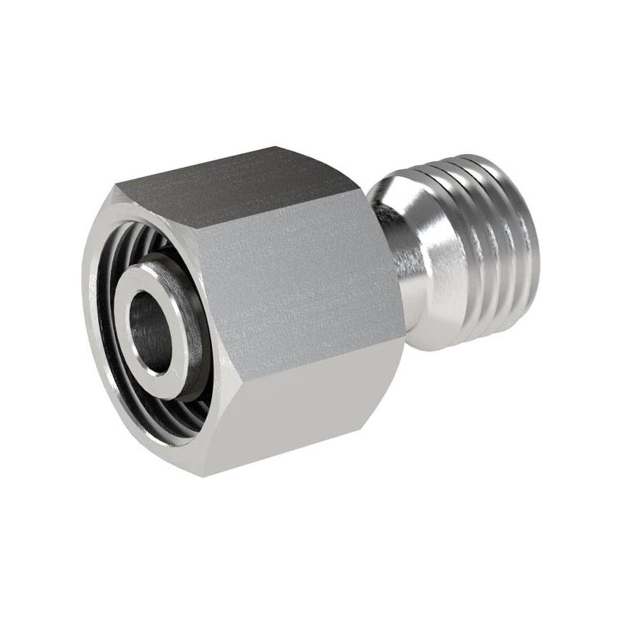 Riegler Reduzierung, Rohr-Außen-Ã˜ Zapfen 12 mm, Muffen 10 mm, ES 1.4571 (ES 215)