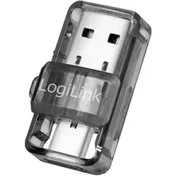 LogiLink BT0054 Bluetooth Musik-Empfänger Grau, Transparent