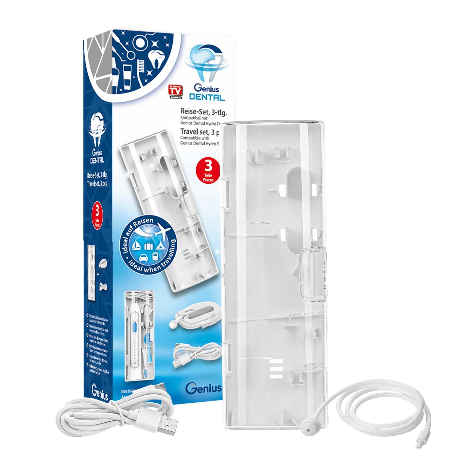 GeniusReise-Etui für Elektrische Zahnbürste, transparent 06520